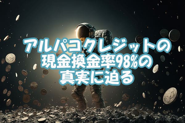 アルパコクレジットの現金換金率98%の真実に迫る